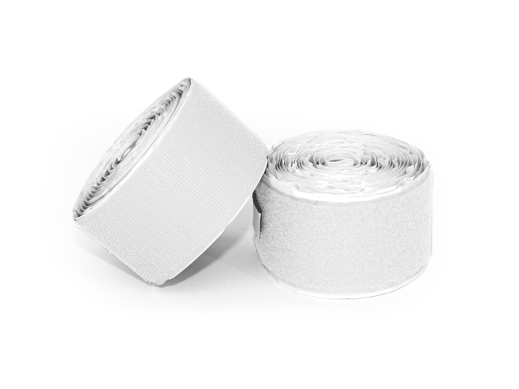 HOOK LOOP LOVE by Pedaltrain - 10' Hook-and-Loop - BRIGHT WHITE